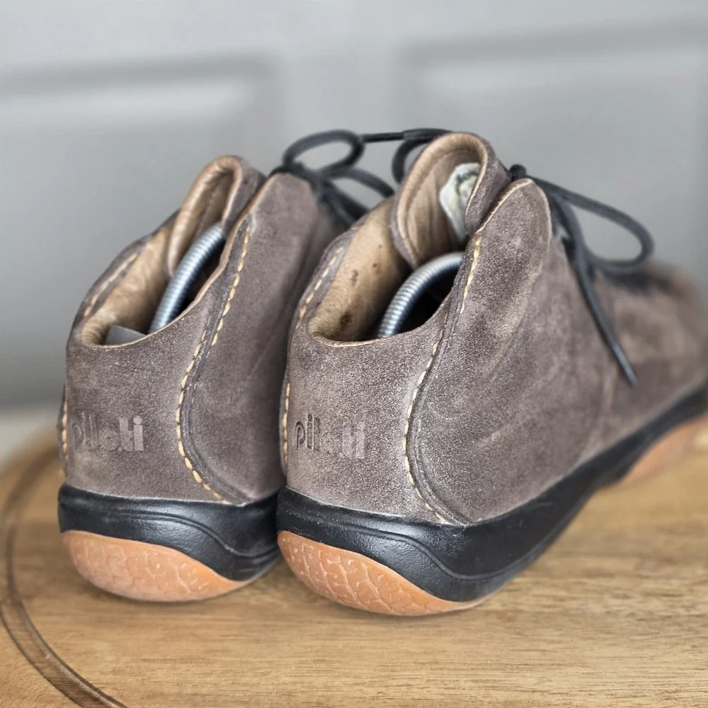 Pilote Prova CL Men Driving Shoes Brown Suede Size 9.5  Enhance Petal Control‎